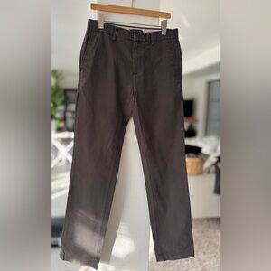 Banana Republic Dark Gray Emerson Chinos